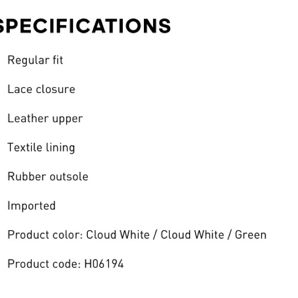 Adidas Superstar Originals Classic Shell-toe Cloud White Green Size 6 - Picture 11 of 11